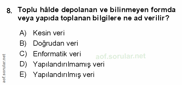 Soru 8