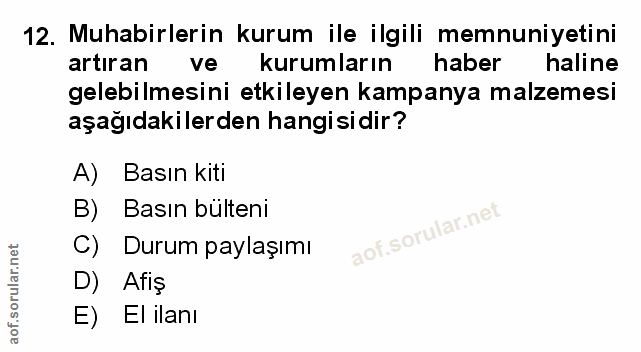 Soru 12