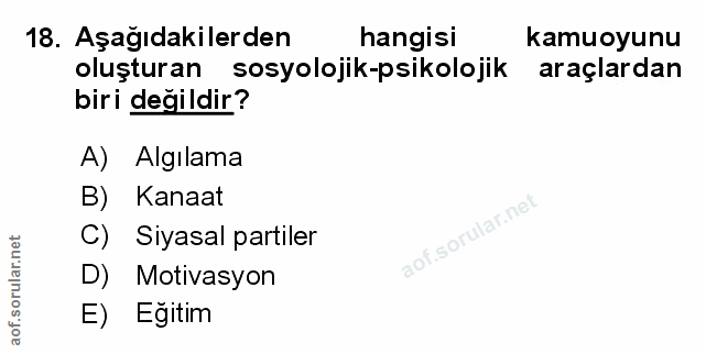Soru 18