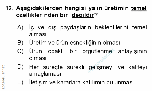 Soru 12