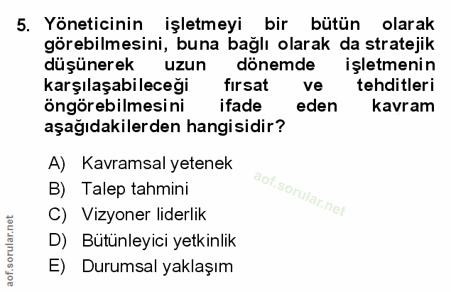 Soru 5