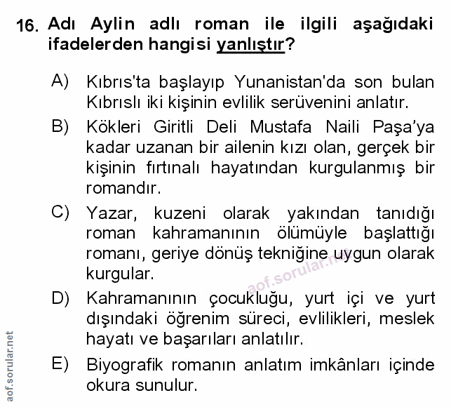 Soru 16