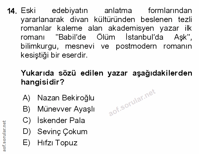 Soru 14