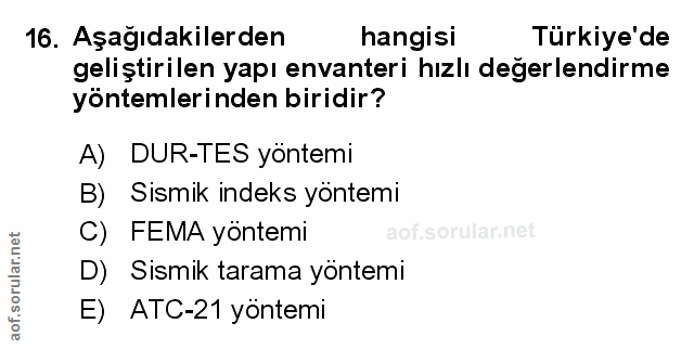 Soru 16
