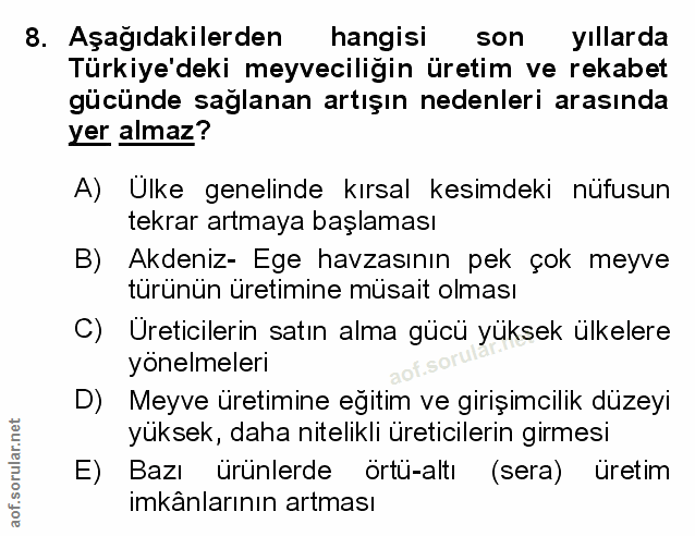 Soru 8