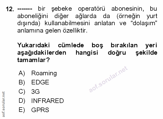 Soru 12