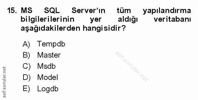 Soru 15