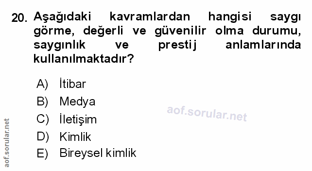 Soru 20