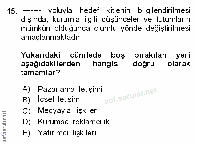 Soru 15