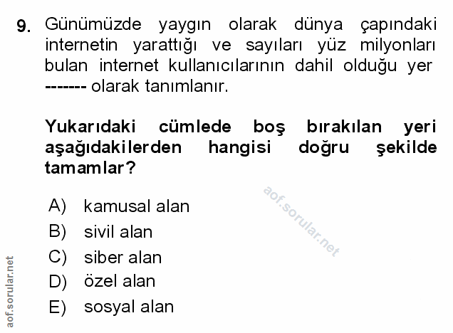 Soru 9