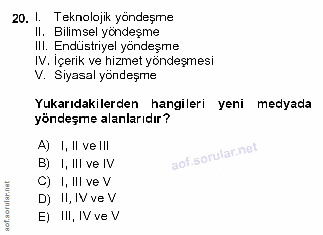 Soru 20