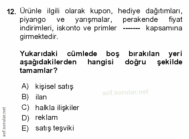 Soru 12