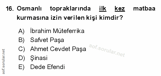 Soru 16