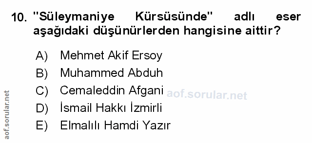 Soru 10