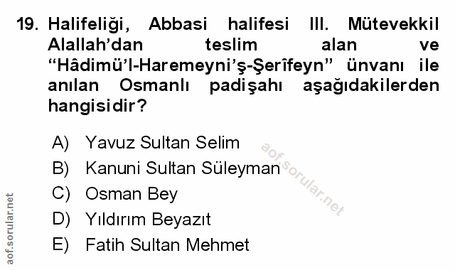 Soru 19