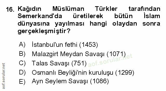 Soru 16