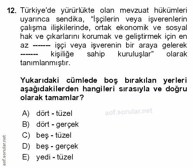 Soru 12