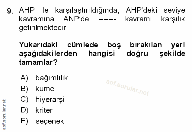Soru 9
