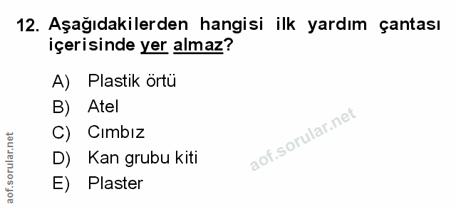 Soru 12