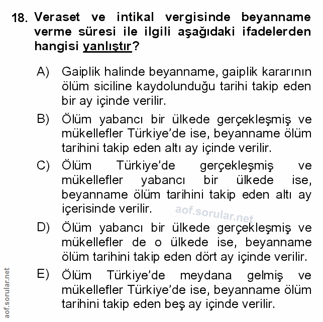 Soru 18