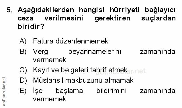 Soru 5