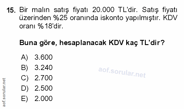 Soru 15