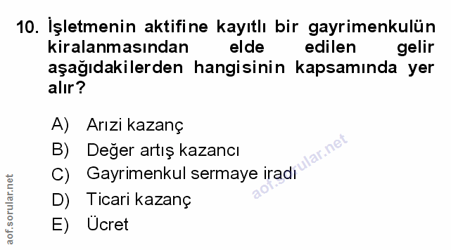 Soru 10