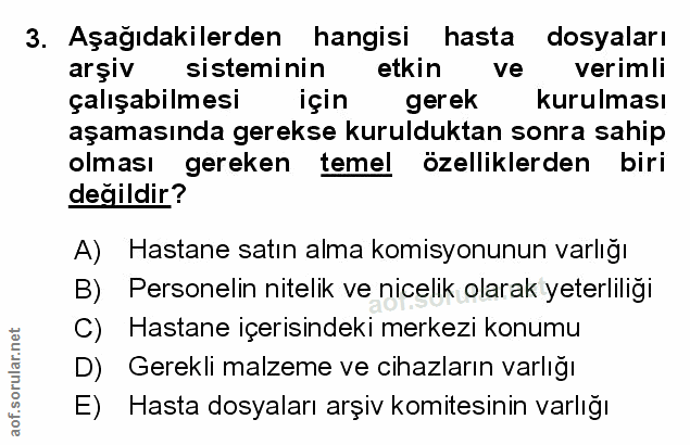 Soru 3