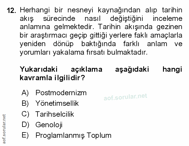 Soru 12