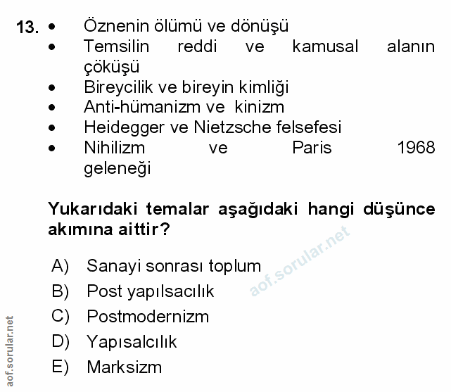 Soru 13