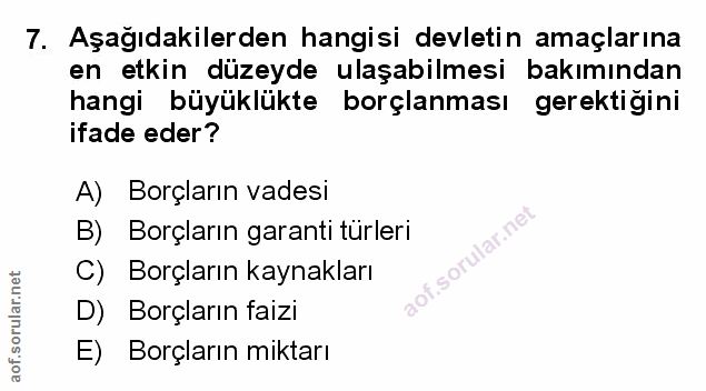 Soru 7