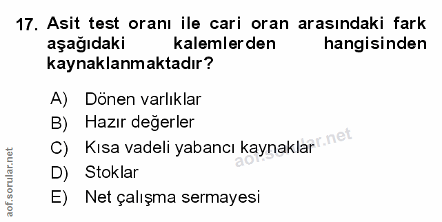 Soru 17