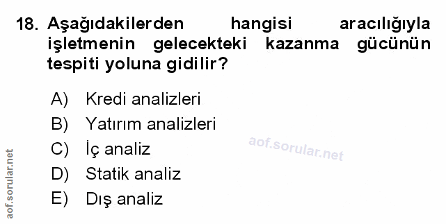Soru 18