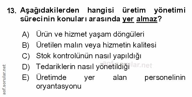 Soru 13