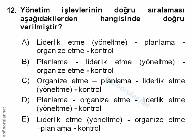 Soru 12