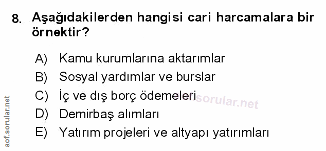 Soru 8