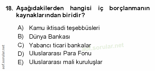 Soru 18