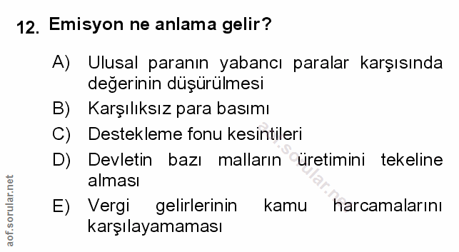 Soru 12