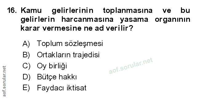 Soru 16