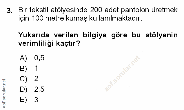 Soru 3