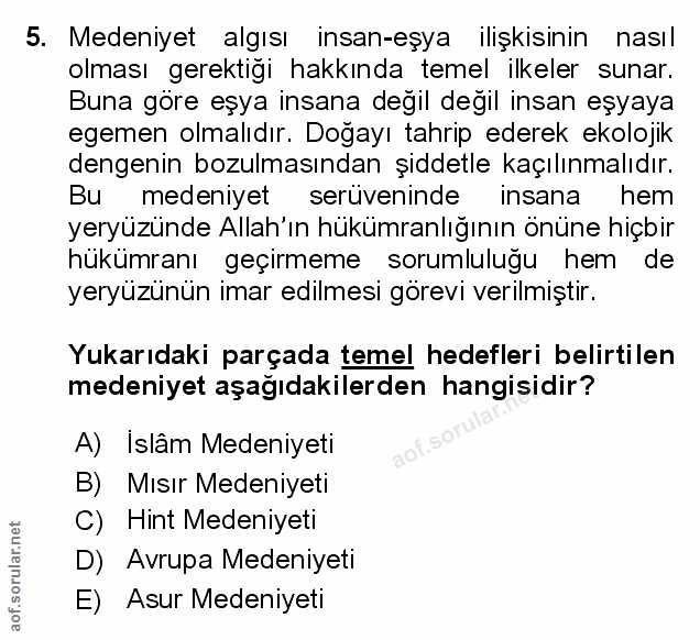 Soru 5