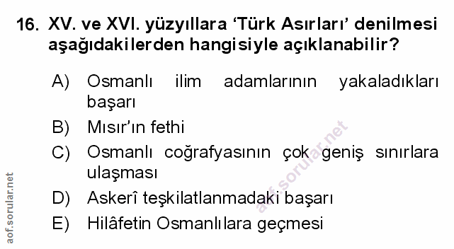 Soru 16
