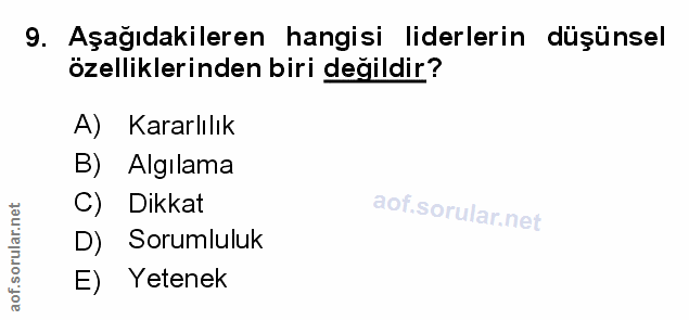 Soru 9