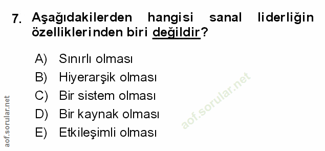 Soru 7