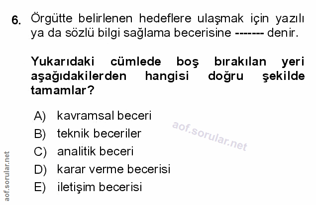 Soru 6