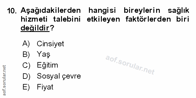 Soru 10