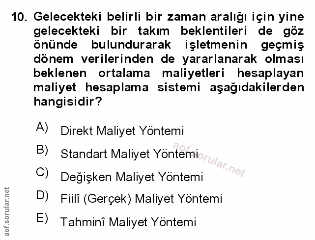 Soru 10