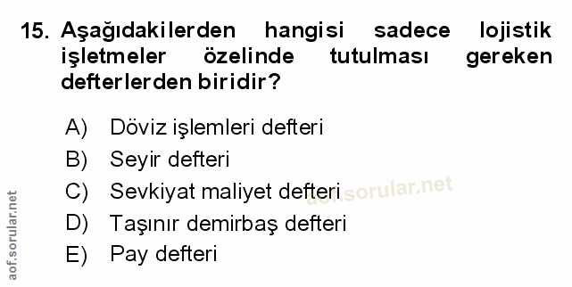 Soru 15
