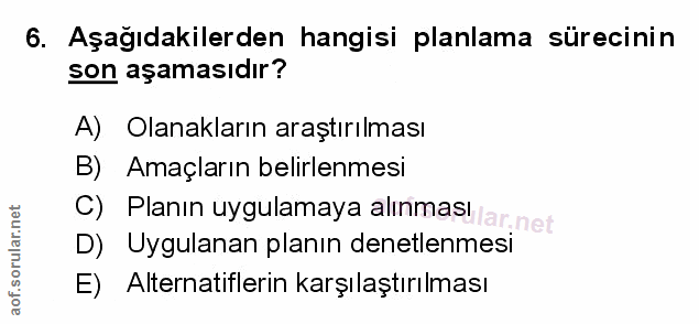 Soru 6