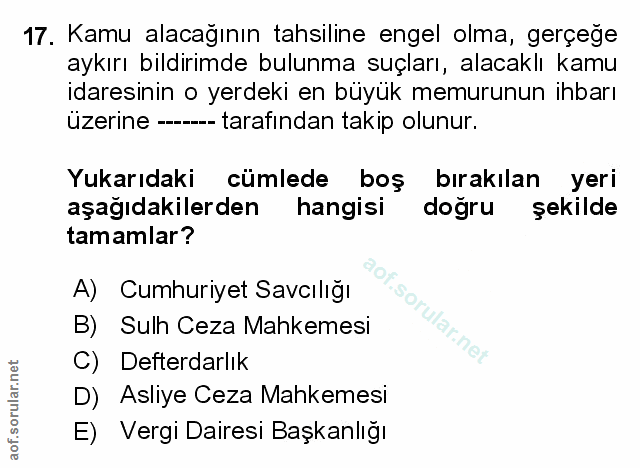 Soru 17